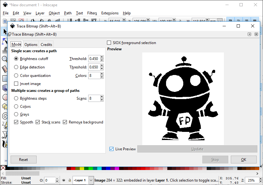eps inkscape remove image preview